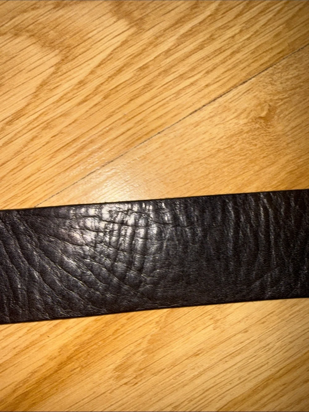 Vintage Fossil Leather Brown Belt Turquoise Buckle Western Size Small